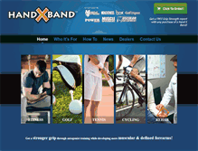 Tablet Screenshot of handxband.com
